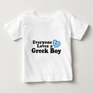 Camiseta De Bebé Niño griego