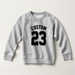 Camiseta De Bebé Niño gris y negro | Deporte