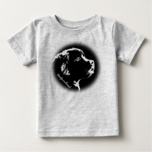 Camiseta De Bebé Niño Hoodie de perro de Terranova
