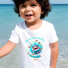 Camiseta De Bebé Niño personalizado en vacaciones de verano en tibu