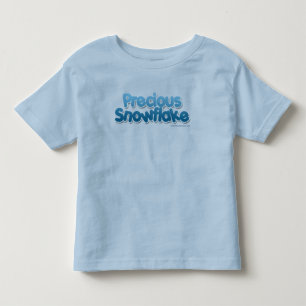 Camiseta De Bebé Niño precioso del copo de nieve