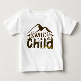 Camiseta De Bebé Niño Salvaje