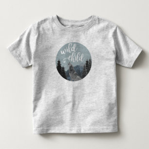 Camiseta De Bebé Niño salvaje T del niño