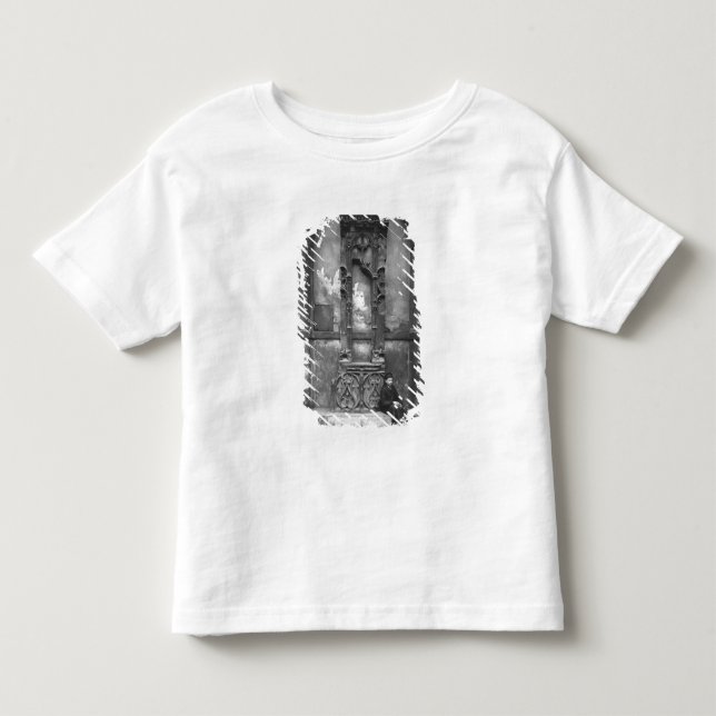 Camiseta De Bebé Niño Sentado Fuera (Anverso)