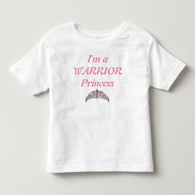 Camiseta De Bebé Niño "soy un vestido de la princesa" volante del (Anverso)