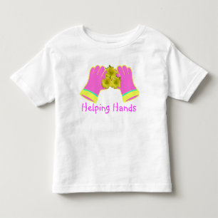 Camiseta De Bebé Niño T de las manos amigas