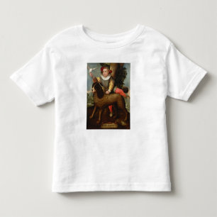 Camiseta De Bebé Niño y perro, "Bibius Vincit"