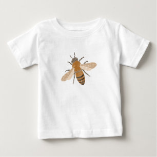 Camiseta De Bebé Niños abejorros dibujados a mano y camisas bebés