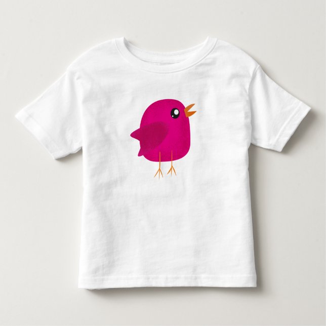 Camiseta De Bebé Niños adorables pájaros (Anverso)