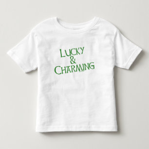 Camiseta De Bebé Niños afortunados y encantadores