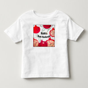 Camiseta De Bebé Niños bonitos Rosh Hashanah Shana Tova Nombre