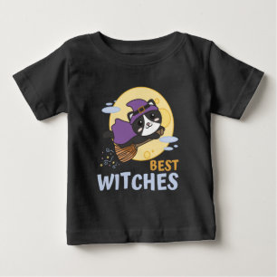 Camiseta De Bebé Niños brujos de Halloween brujas brujas mejores br