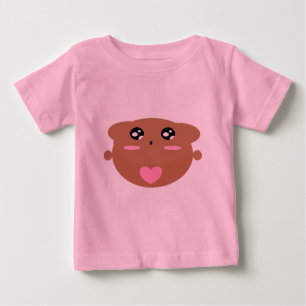 Camiseta De Bebé Niños Cuidadosos Diseños De Arte Cuto Oso De Teddy