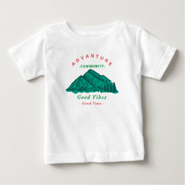 Camiseta De Bebé Niños de aventuras simples