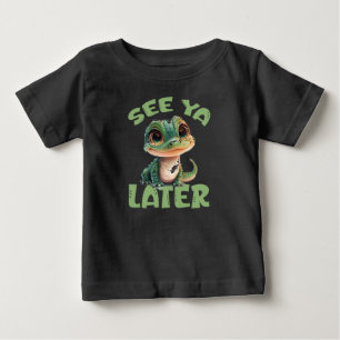 Camiseta De Bebé Niños de Cocodrilo Adiós
