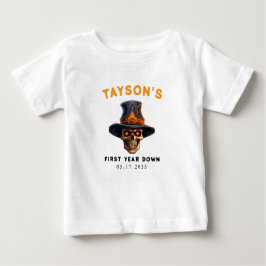 Camiseta De Bebé Niños de Halloween cráneos disfraces Fiesta - lind