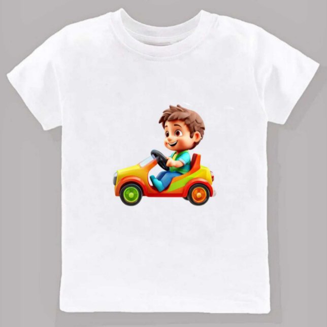 Camiseta De Bebé Niños de impresión de coches (Subido por el creador)