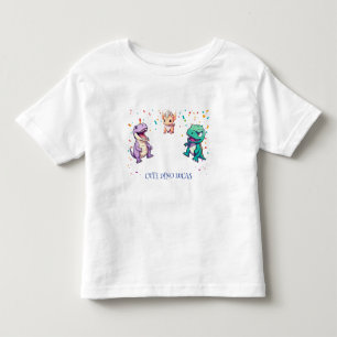 Camiseta De Bebé Niños de la escuela de la jungla de los dinosaurio