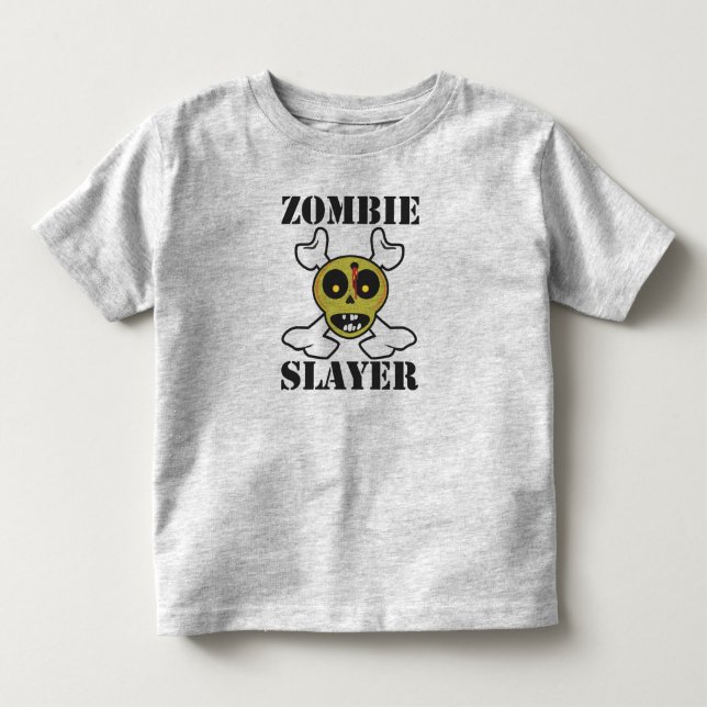 Camiseta De Bebé Niños del asesino del zombi (Anverso)