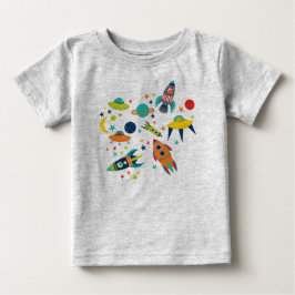 Camiseta De Bebé Niños del espacio