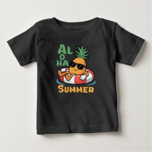 Camiseta De Bebé Niños del verano Aloha