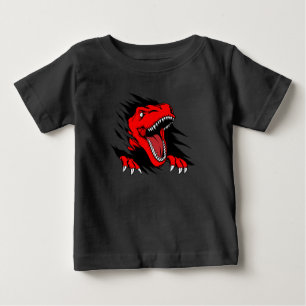 Camiseta De Bebé Niños dinosaurio