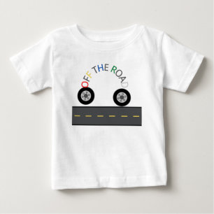 Camiseta De Bebé Niños Divertidos  Blanco