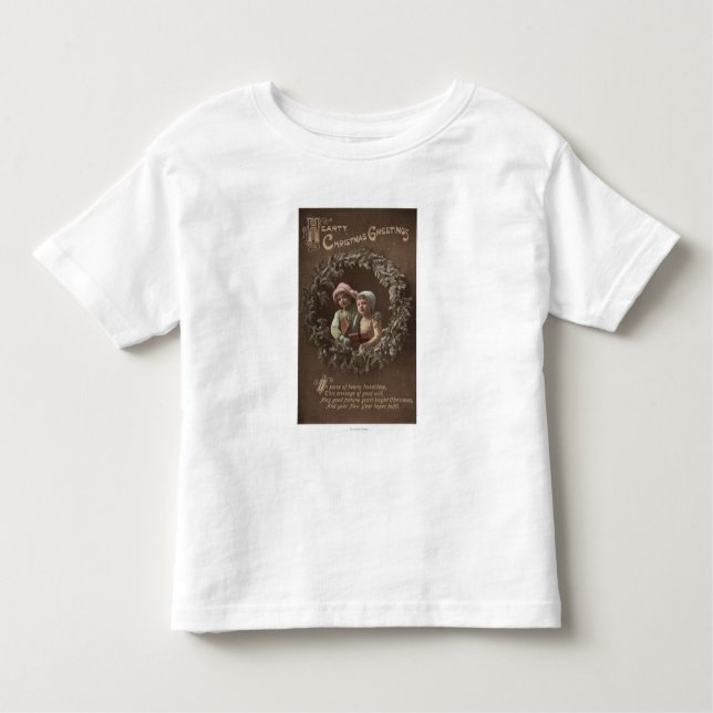 Camiseta De Bebé Niños en Armclasp (Anverso)