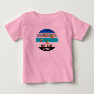 Camiseta De Bebé Niños Lindos Rosa