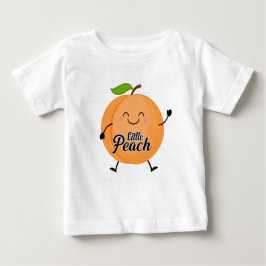 Camiseta De Bebé niños lindos unisex pequeño melocotón