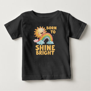 Camiseta De Bebé Niños Nacidos para Brillar