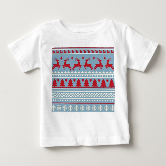 Camiseta De Bebé Niños Navidades nórdicos Toddler Shirt - Escandina (Anverso)