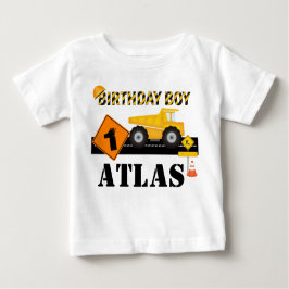 Camiseta De Bebé Niños o niños pequeños constructores Cumpleaños Ca