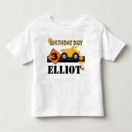 Camiseta De Bebé Niños o niños pequeños constructores Cumpleaños Ca