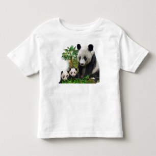 Camiseta De Bebé Niños Panda Bear