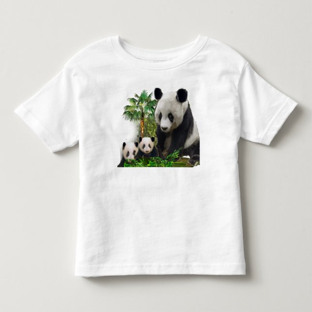 Camiseta De Bebé Niños Panda Bear (Anverso)