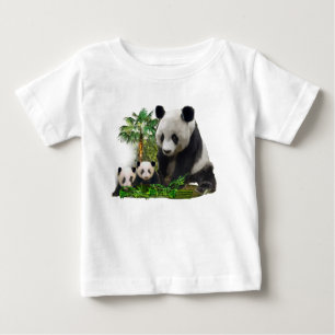 Camiseta De Bebé Niños Panda Bear