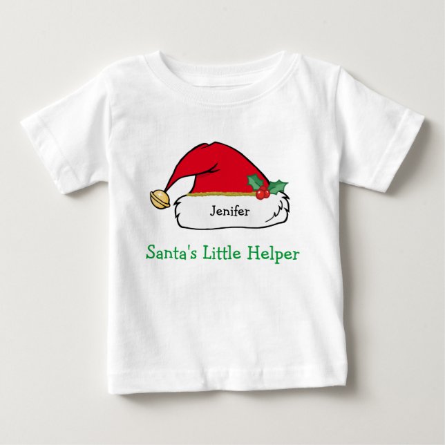 Camiseta De Bebé Niños pequeños ayudantes de Santa Elena (Anverso)