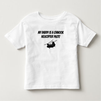 Camiseta De Bebé Niños Pequeños Chinook Papi Helicóptero Militar