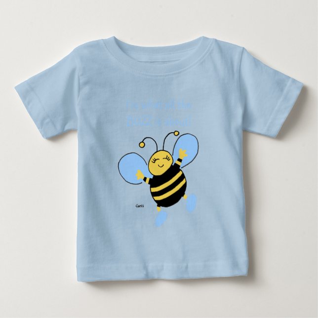 Camiseta De Bebé Niños pequeños con ropa de abeja (Anverso)