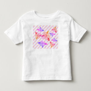 Camiseta De Bebé Niños Pequeños Fancy Tee Con Rosa