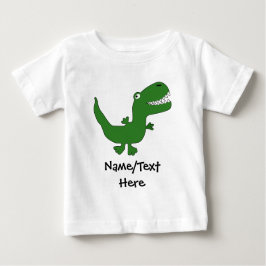 Camiseta De Bebé Niños Personalizados de dinosaurios T-Rex Tyrannos