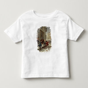 Camiseta De Bebé Niños que persiguen una rata