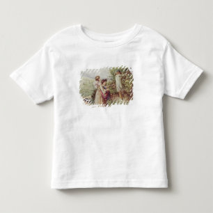 Camiseta De Bebé Niños recogiendo bayas negras, siglo XIX