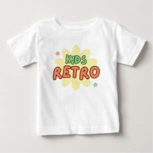 Camiseta De Bebé Niños retro
