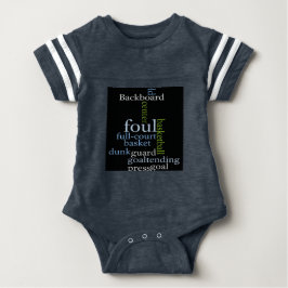 Camiseta De Bebé Niños Ropa de baloncesto Baby Bodysuit