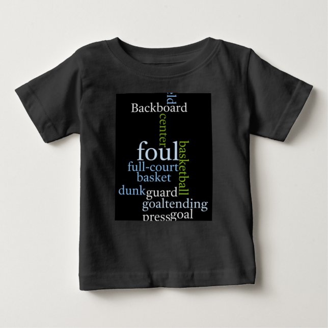 Camiseta De Bebé Niños Ropa de baloncesto Baby Bodysuit (Anverso)