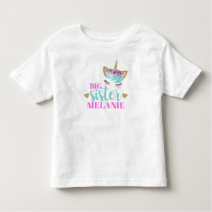 Camiseta De Bebé Niños y niñas grandes de unicornio