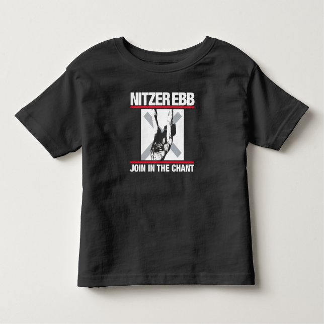 Camiseta De Bebé Nitzer Ebb se une al cántico (Anverso)