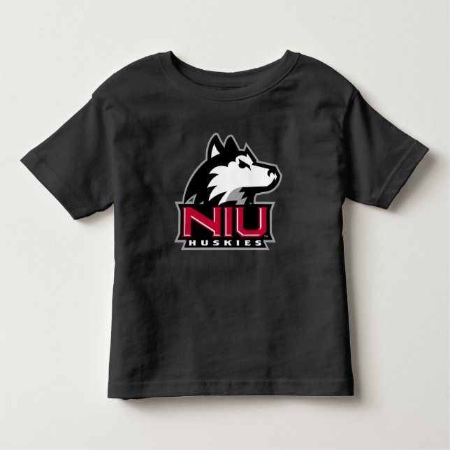 Camiseta De Bebé NIU Huskies (Anverso)